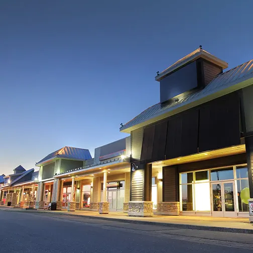 Retail store exterior