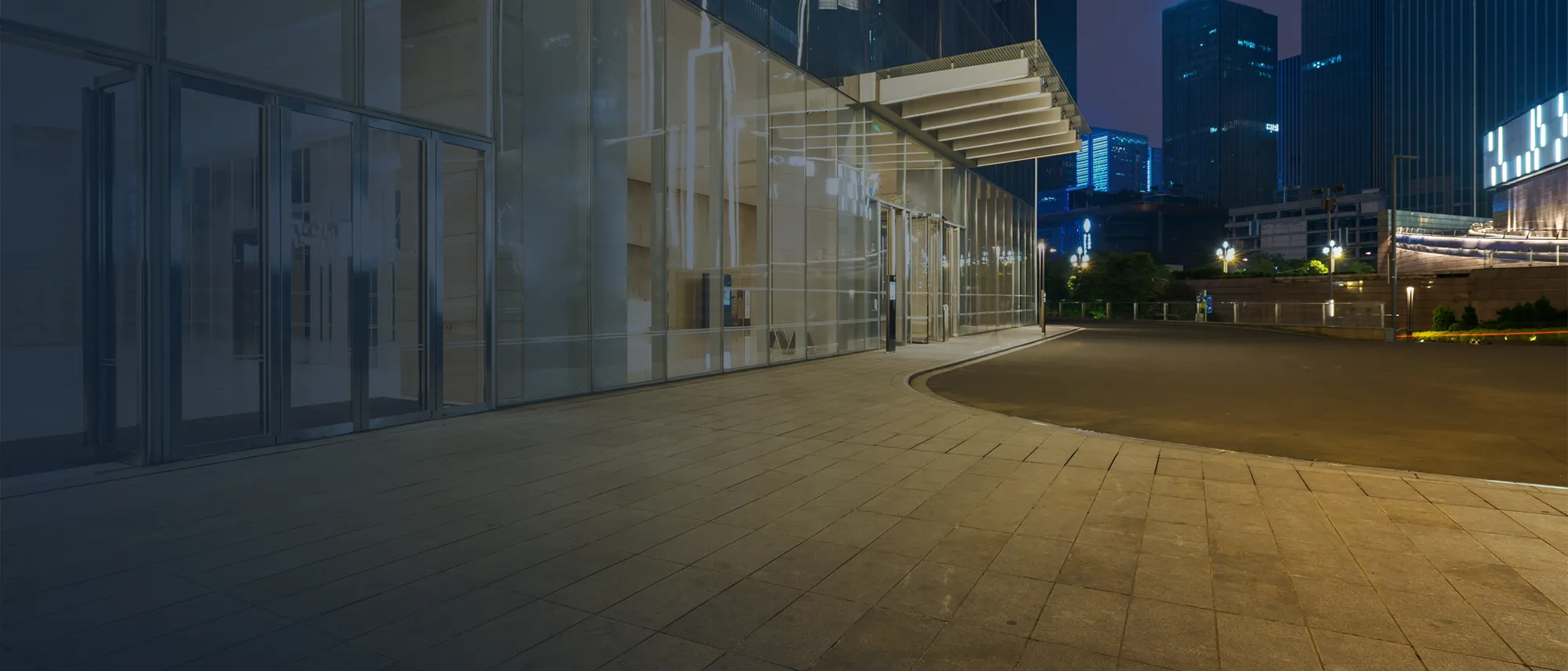 Seating area in a restaurant.