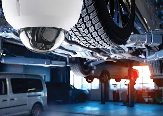 Auto dealership proactive video surveillance