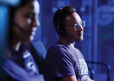 Guardian Monitoring Center professionals in the call center.