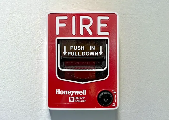 Fire alarm pull station