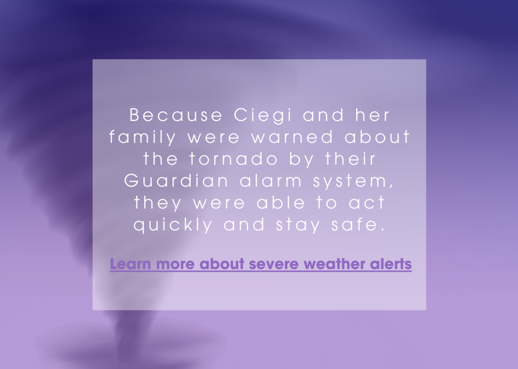 severe weather alert true story
