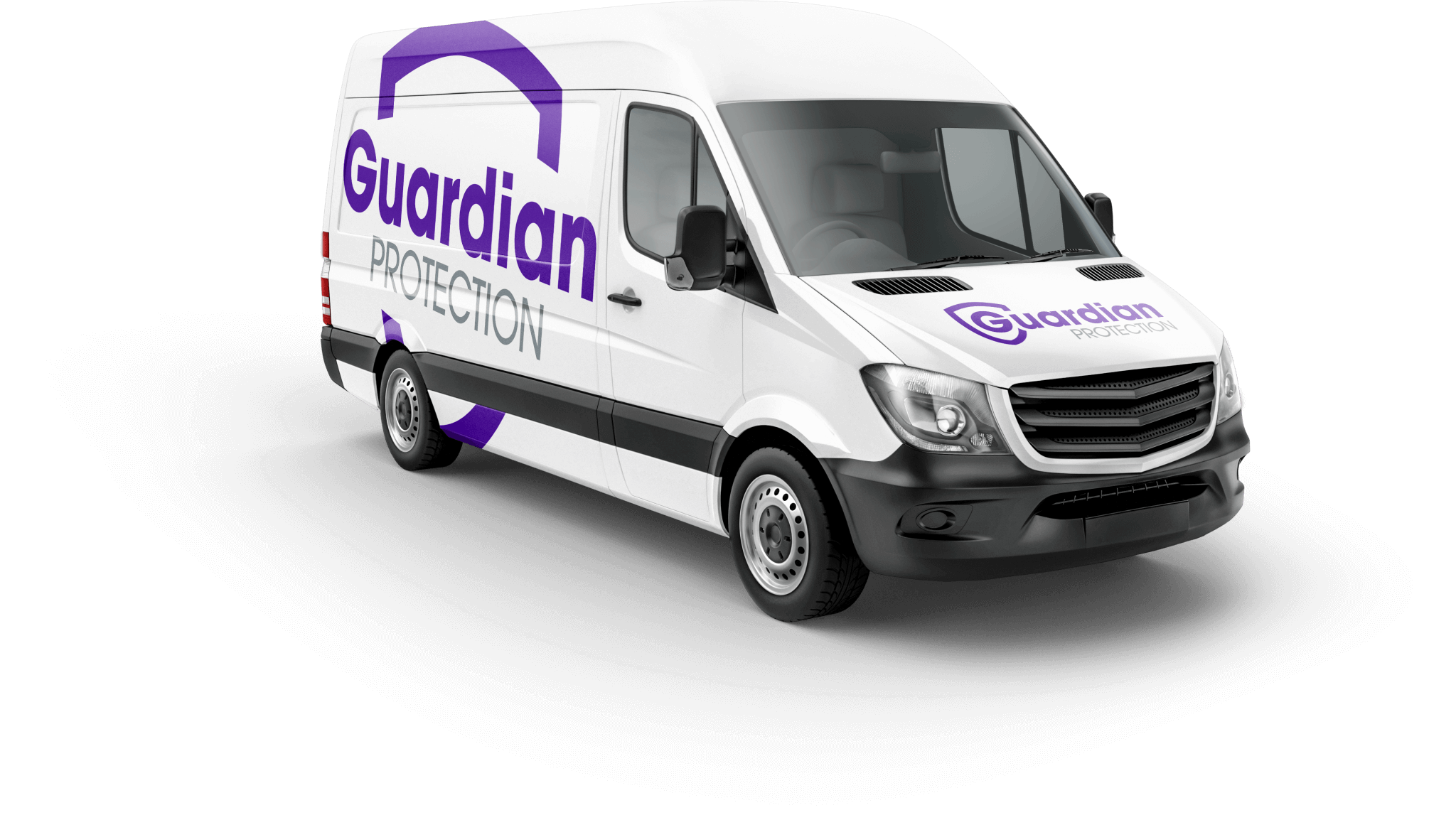 Image of a Guardian Protection Van