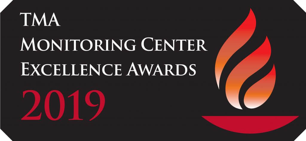 The Monitoring Association "Monitoring Center Excellence Awards" logo
