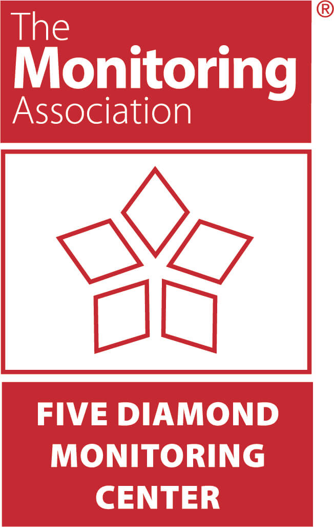 The Monitoring Association Five Diamond Logo