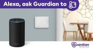 Image of Amazon Alexa getting a Guardian Protection command