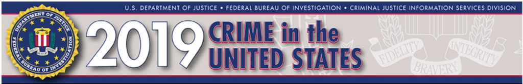 fbi crime in the united states 2019
