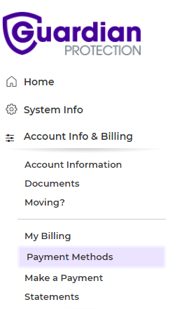 How do I add a new payment method?