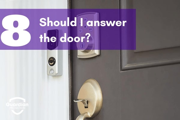 Should i answer door