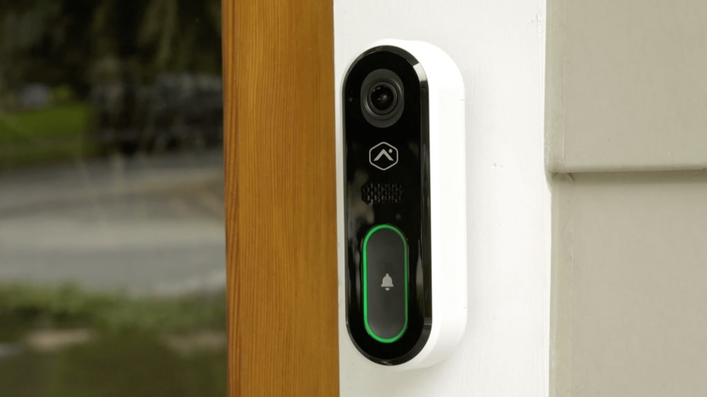 Guardian Protection's Video Doorbell Pro at home's front door