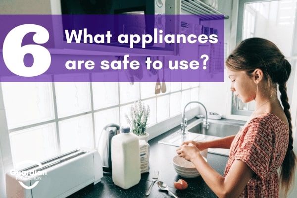 what appliances are safe to use