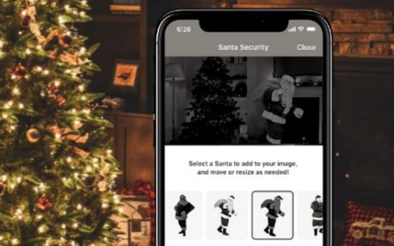 Image of Santa Security on Guardian Protection app