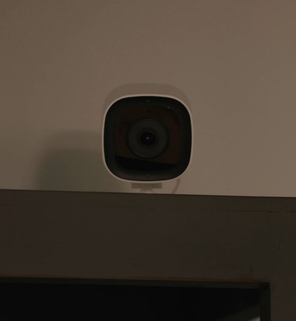 Guardian Protection indoor camera in home