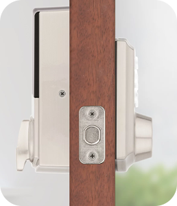 A Guardian Protection smart door lock