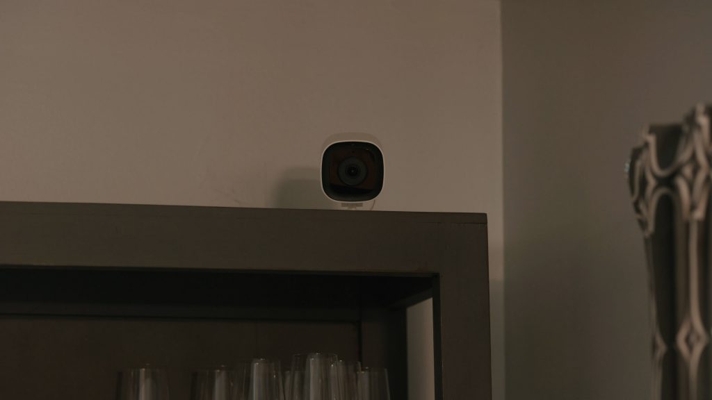 Guardian Protection indoor security camera in home