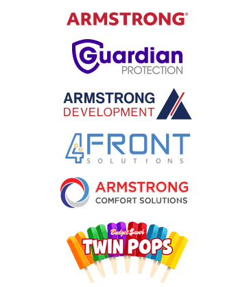 Logos from the Armstrong Group companies