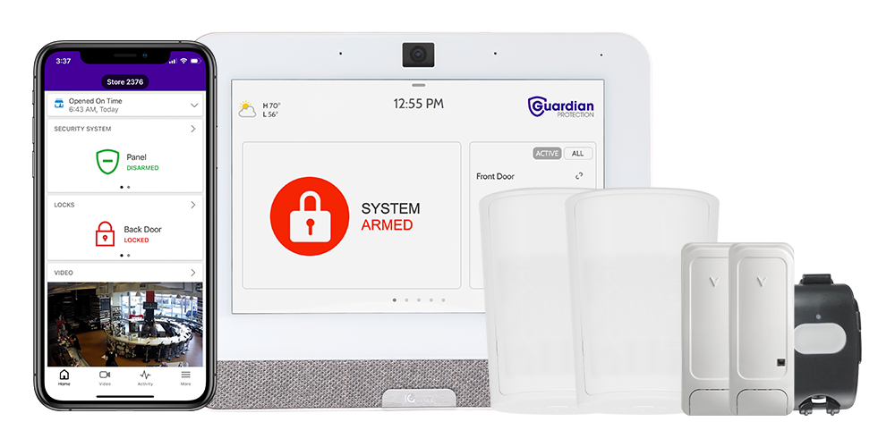 Guardian Protection's Small Business Security package