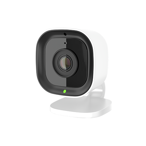 Side view of Guardian Protection's indoor home security camera