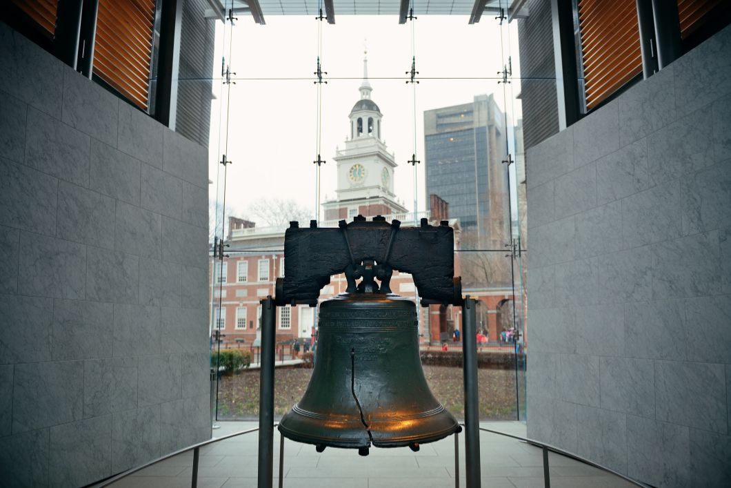 Liberty Bell in Philadelphia, PA.