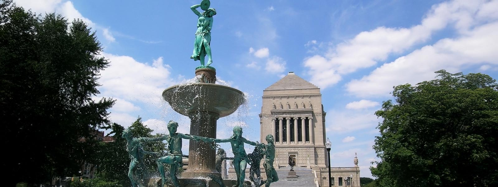 Depew Fountain in Indianapolis, IN