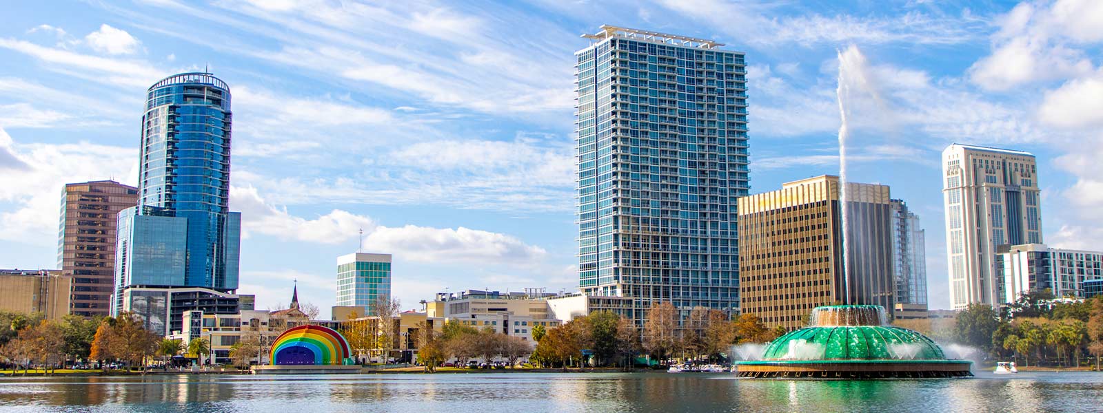 Lake Eola in Orlando, FL