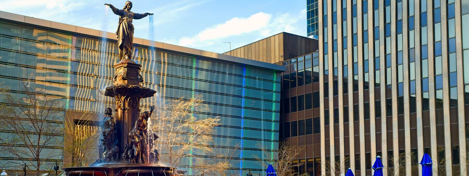 Fountain Square in Cincinnati, OH