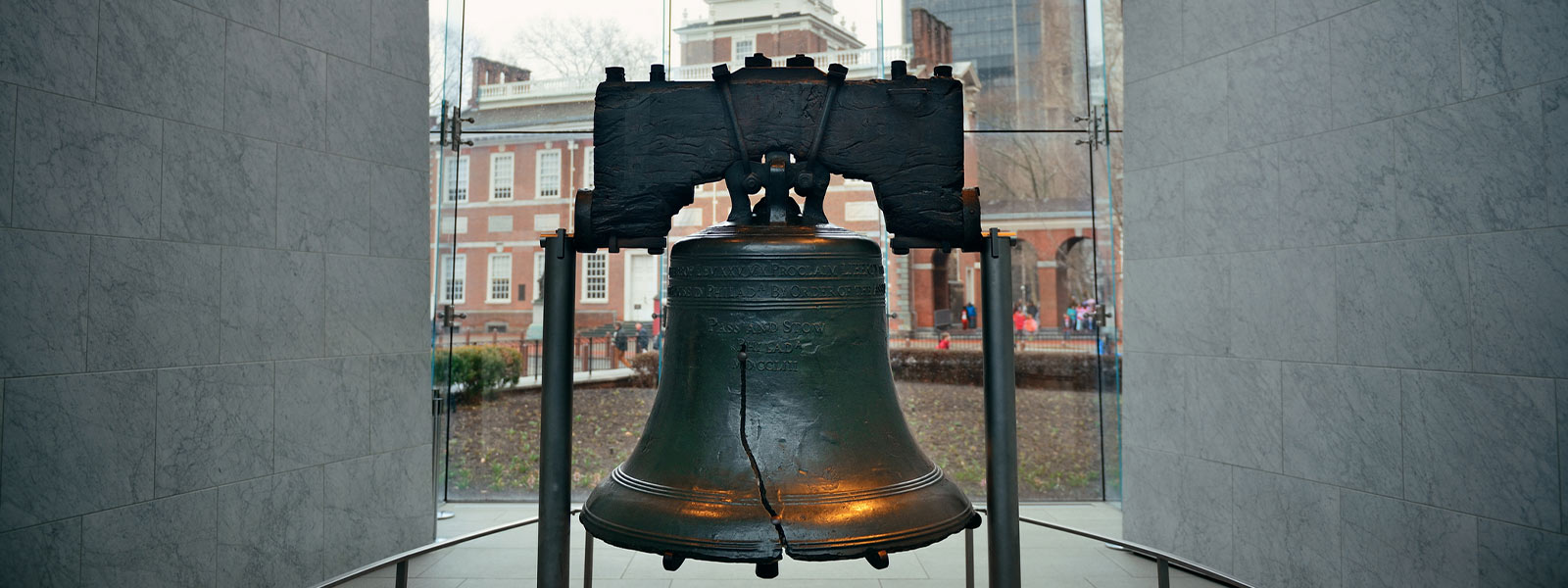 The Liberty Bell in Philadelphia, PA